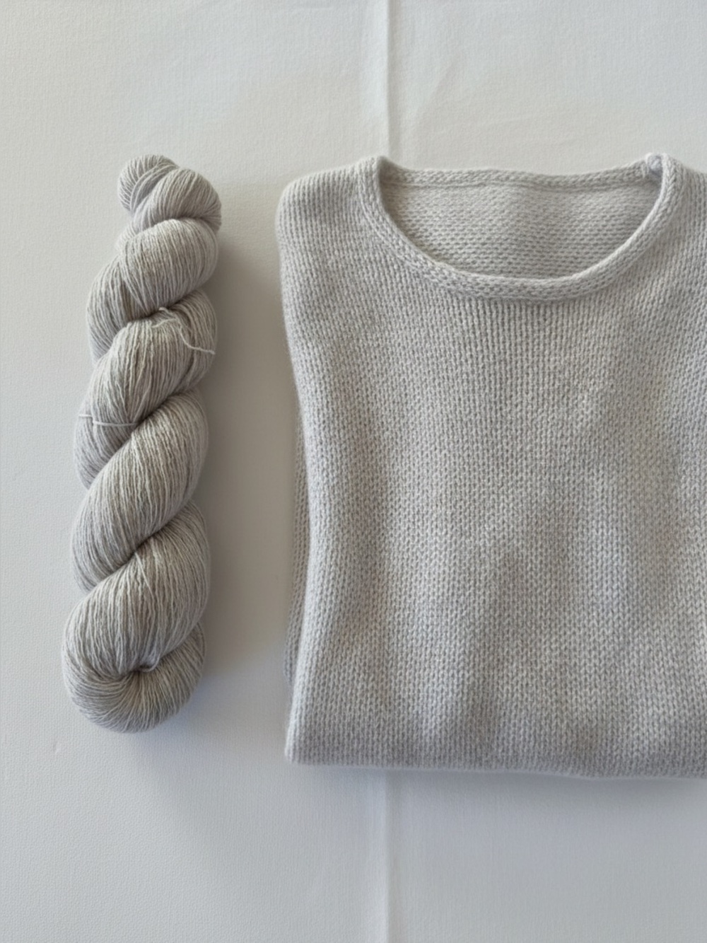 Reclaimed Cashmere Yarn, Fingering Weight | 1500m | Earl Grey | Lalitā